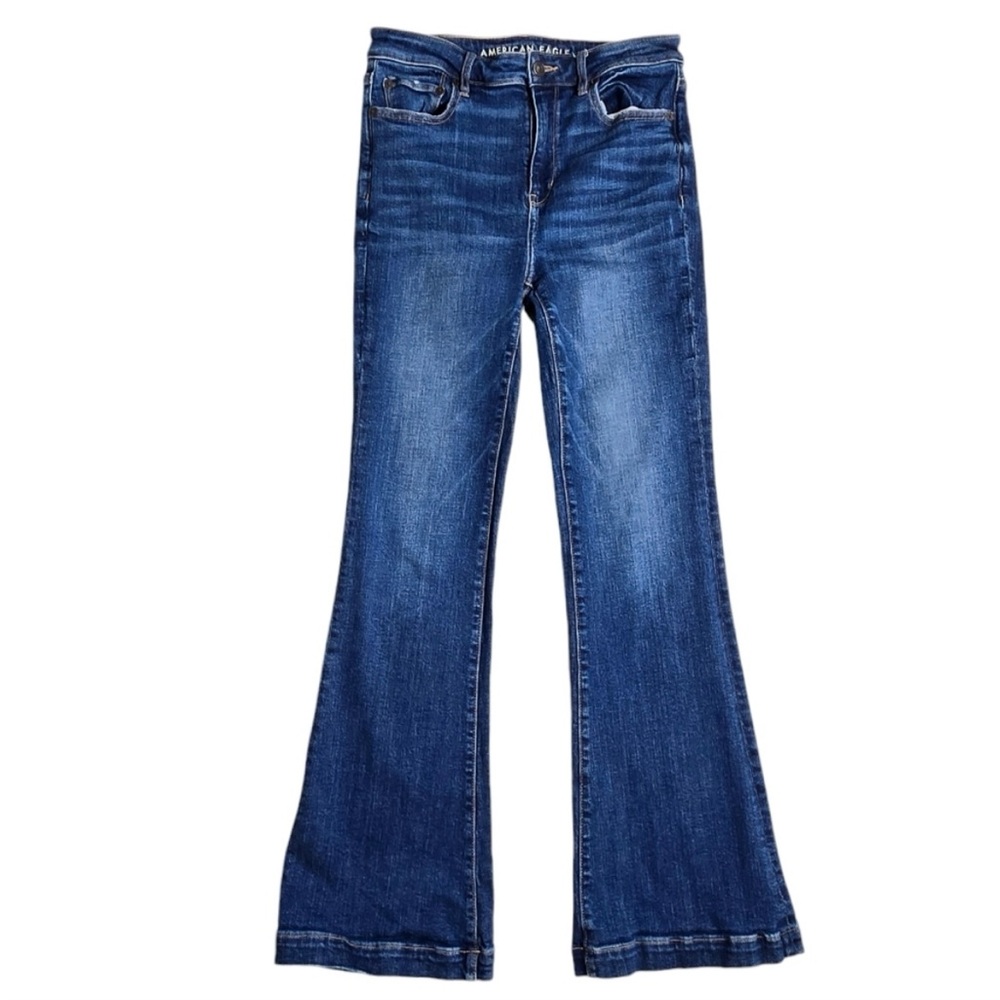 American Eagle Super Hi-Rise Flare